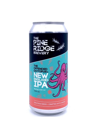 The Pine Ridge Brewery - The Offended Octopus's - New England IPA
